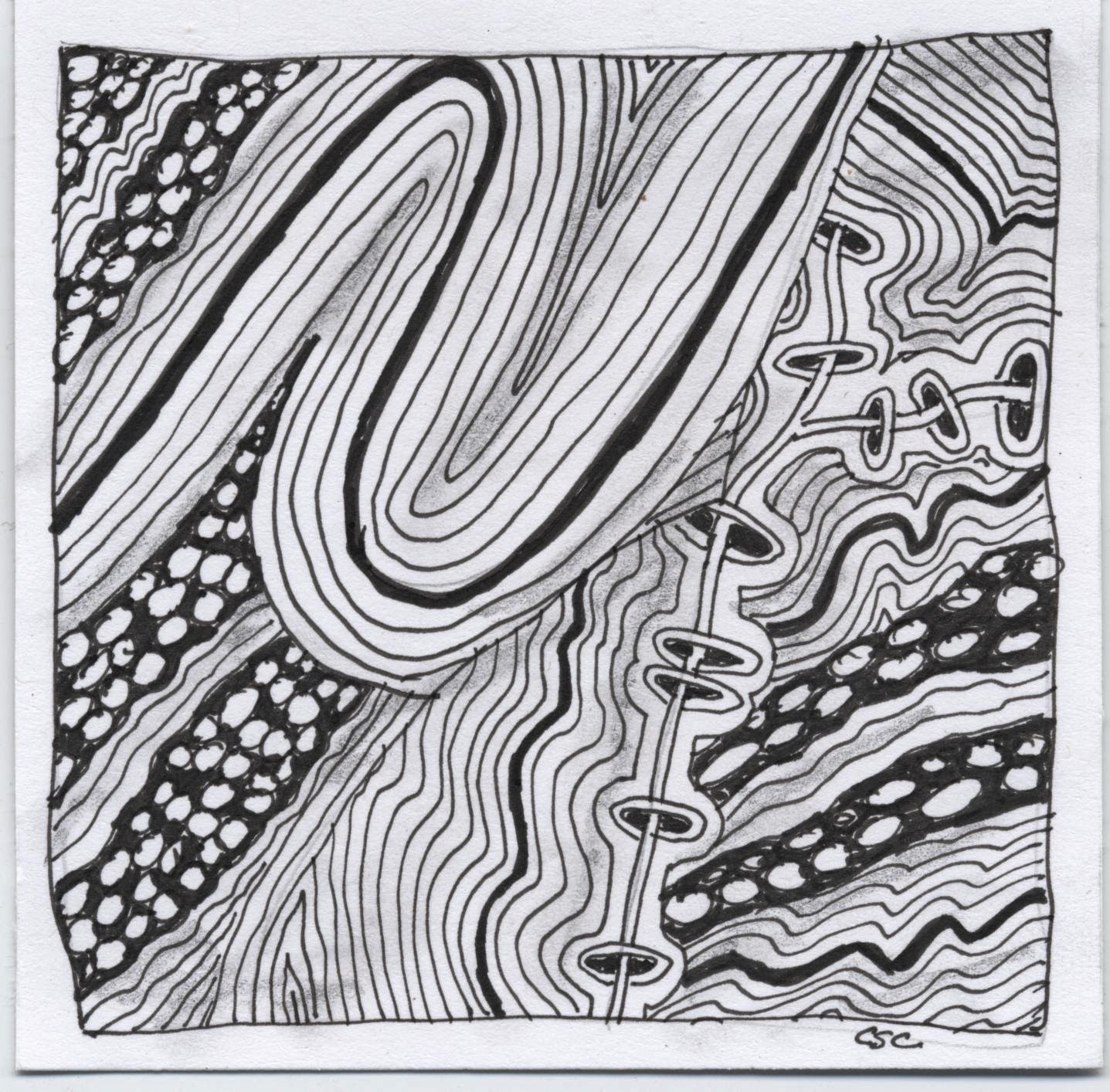 Tanglish Abstract Design Tickled To Tangle: May 2014