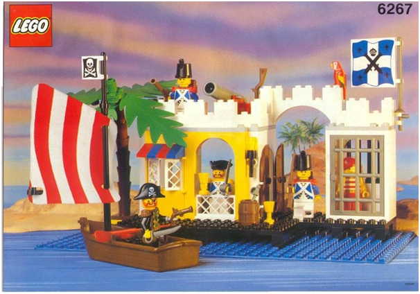 Steve's LEGO Blog: Lego Pirates Wave 1 - 1991