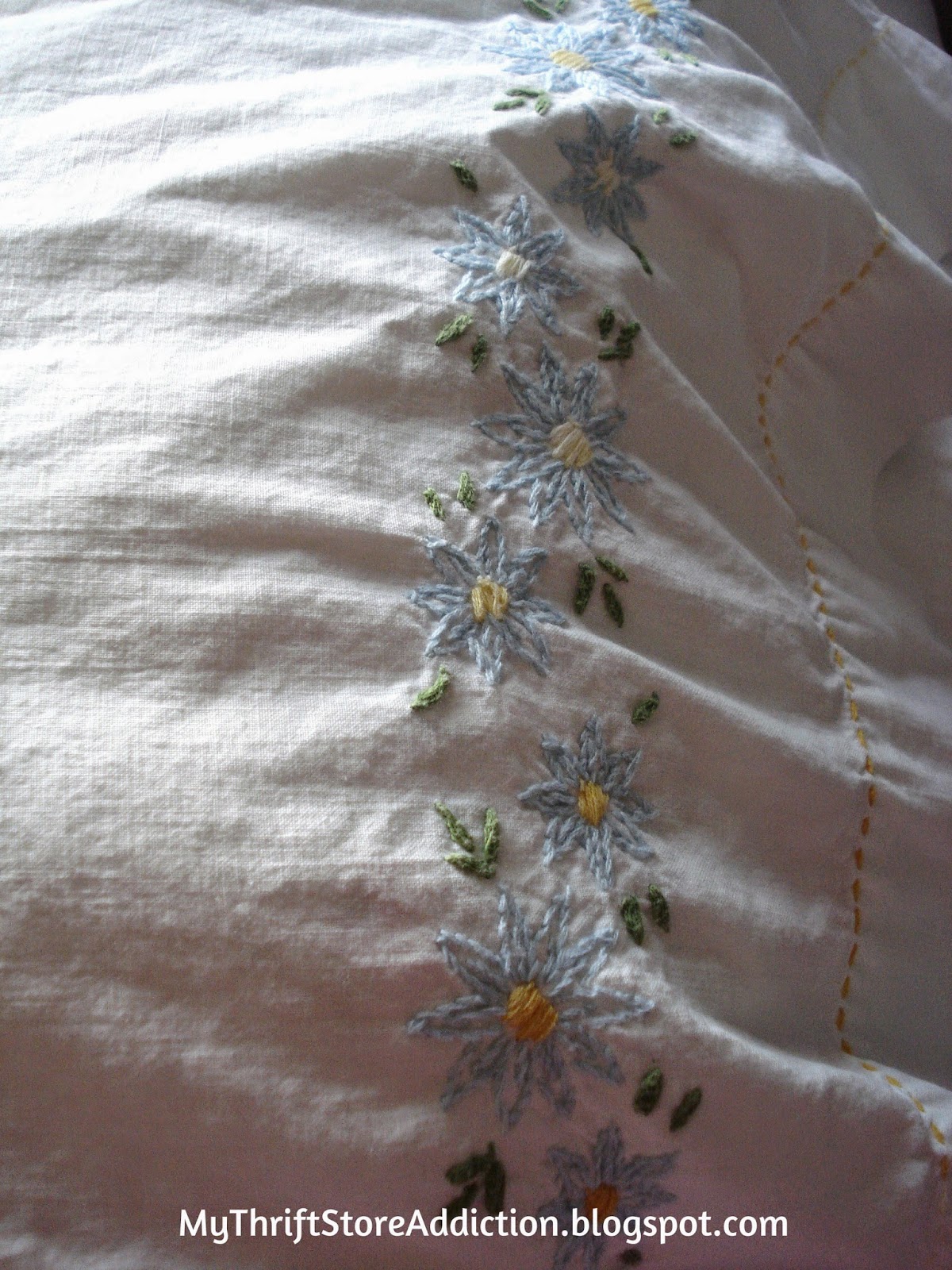 Vintage pillowcases