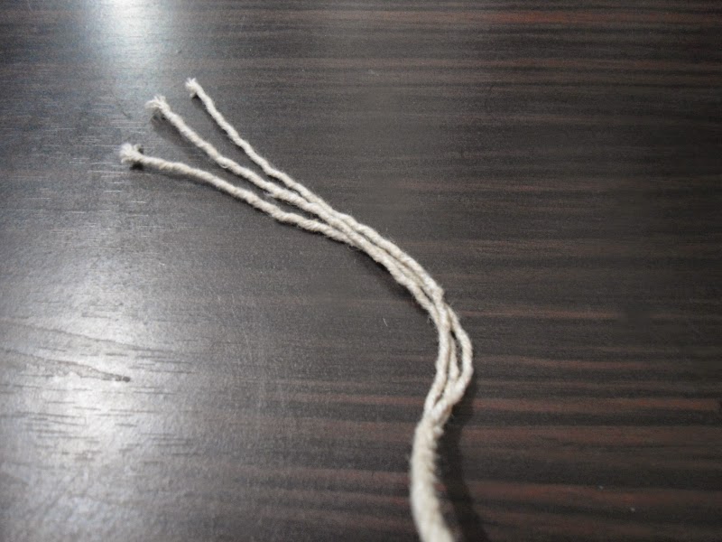 Crafty DIY Rope/Twine Tassel Necklace