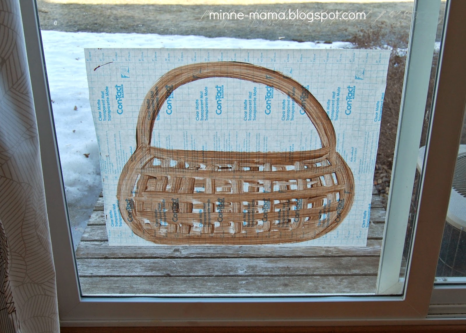 MinneMama Easter Egg Hunt Contact Paper Play