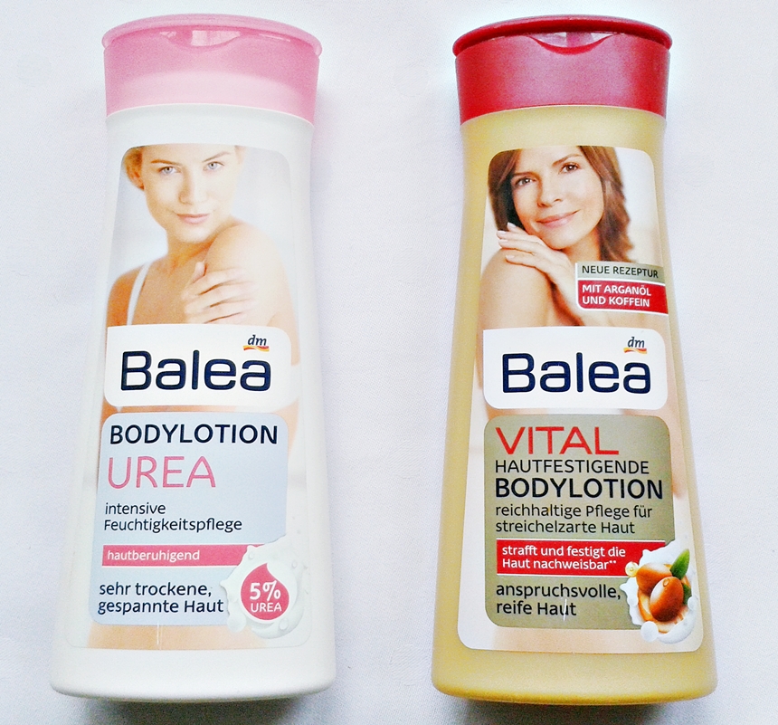 BALEA Vital & Urea body lotions Taupe Candy