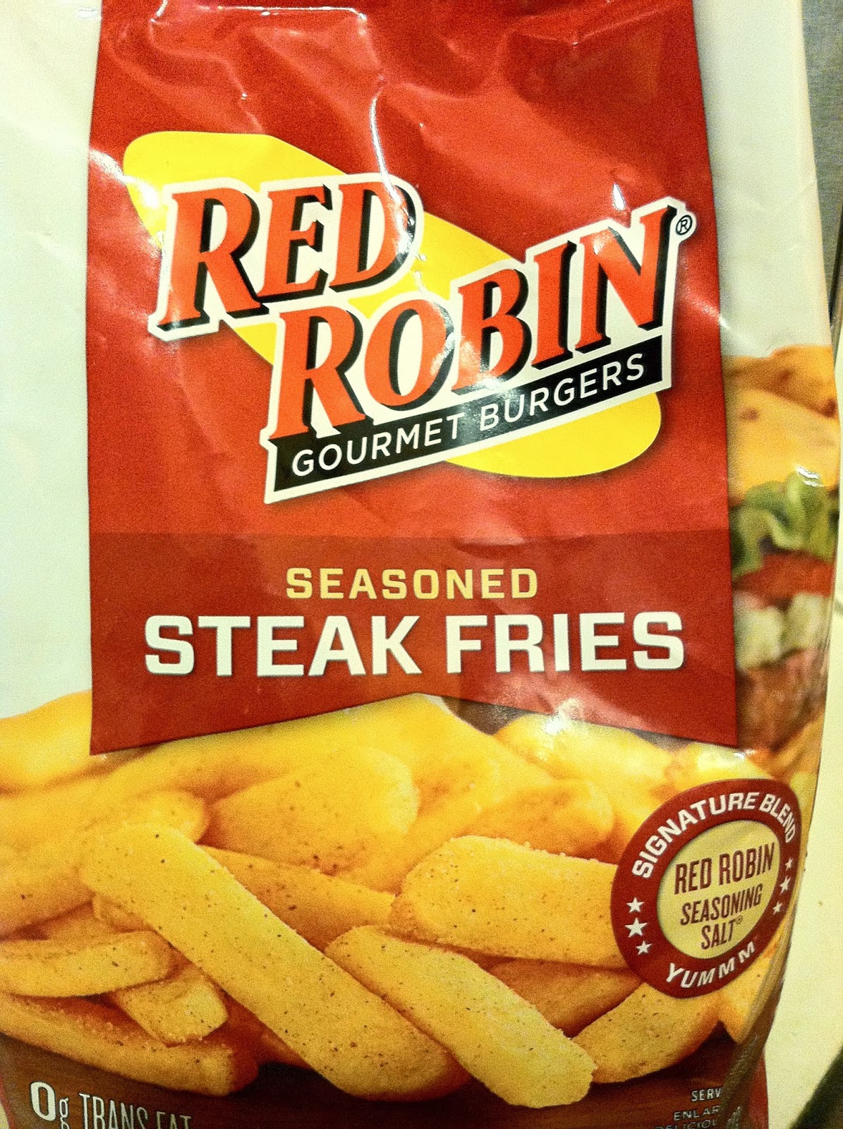 French Fry Diary: French Fry Diary 546: Red Robin Seasoned Steak Fries