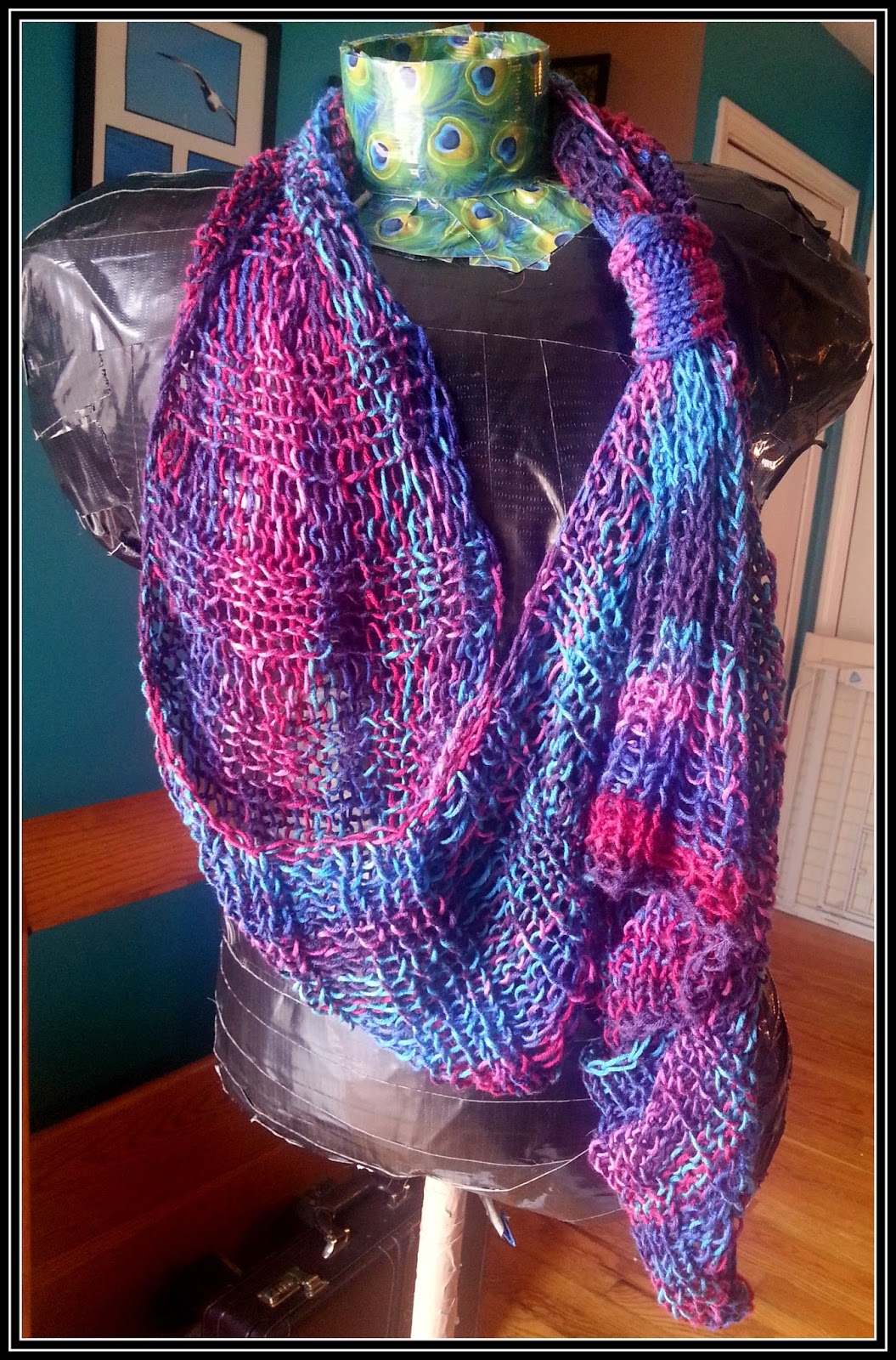Me, My Purse & The Boys: Loose Infinity Scarf - Knitted ...