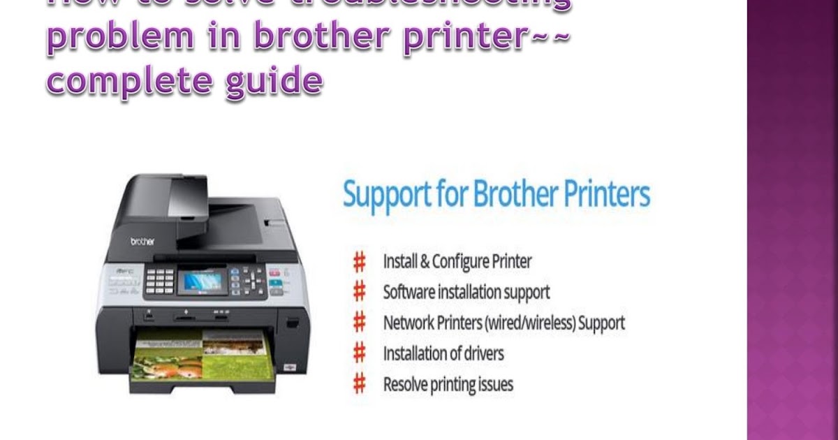 How to solve Brother Printer Common Problems?