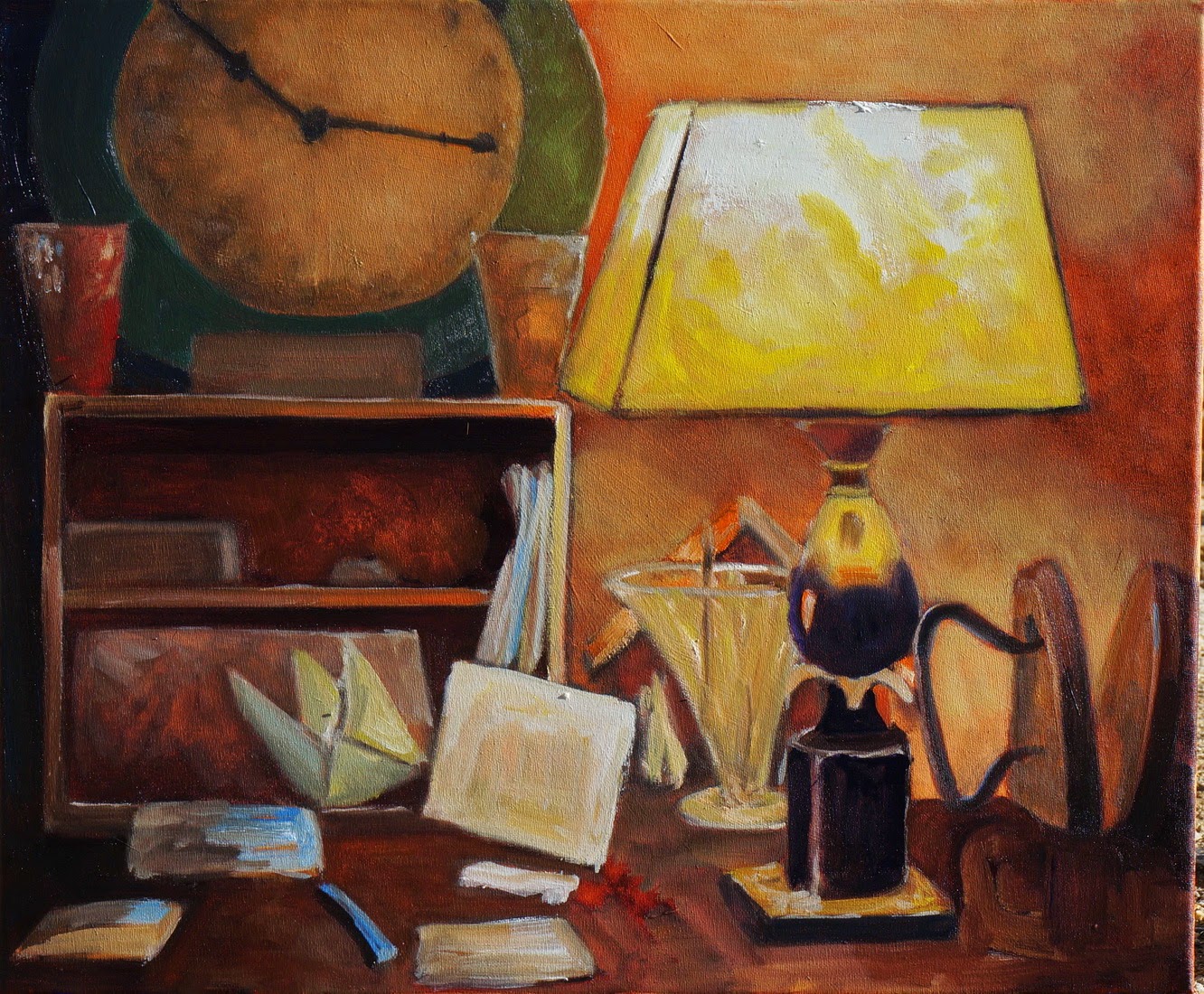 The Road from Tarascon I hear the ticking of the clock