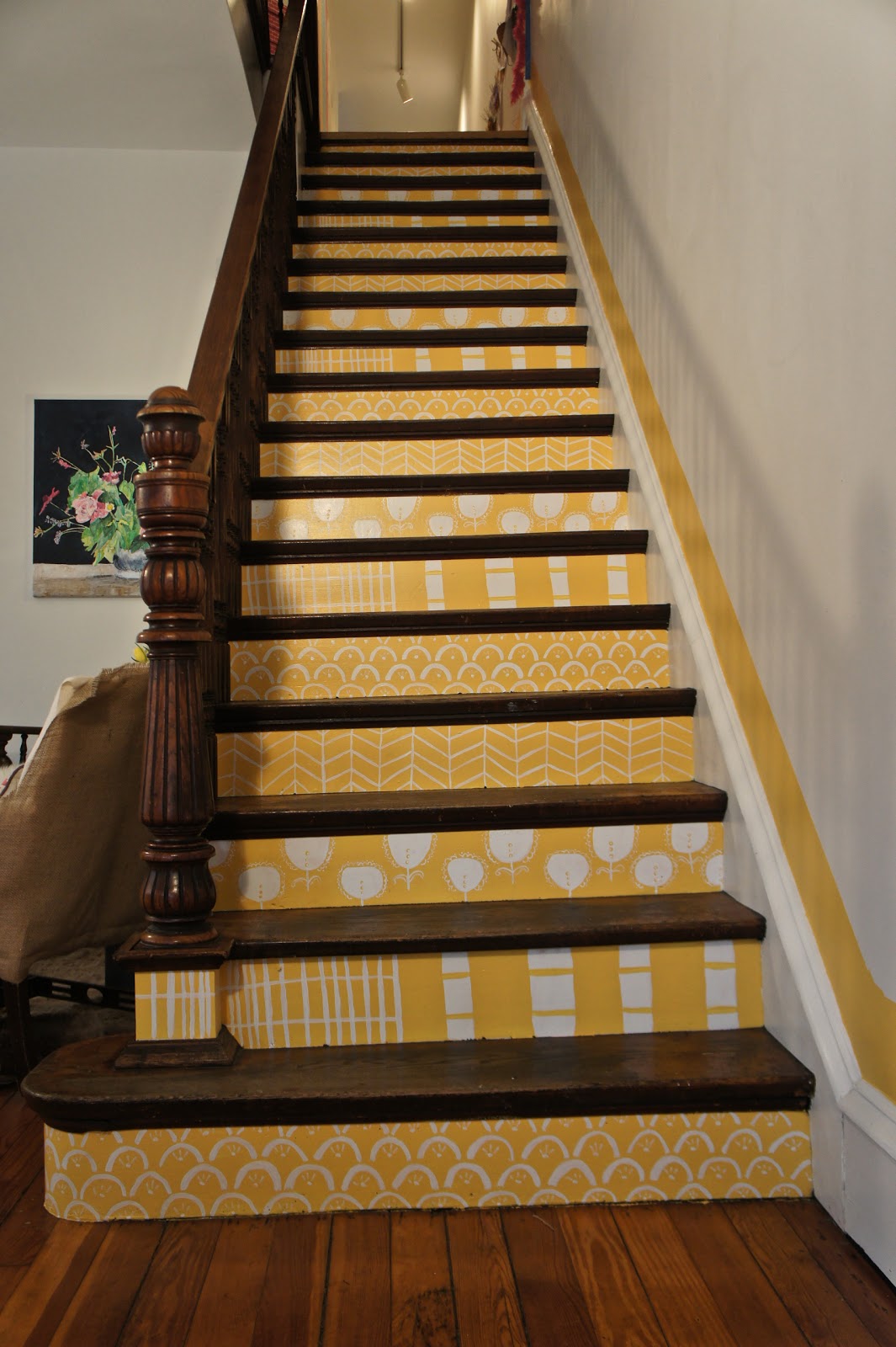 katelewisart. painted steps