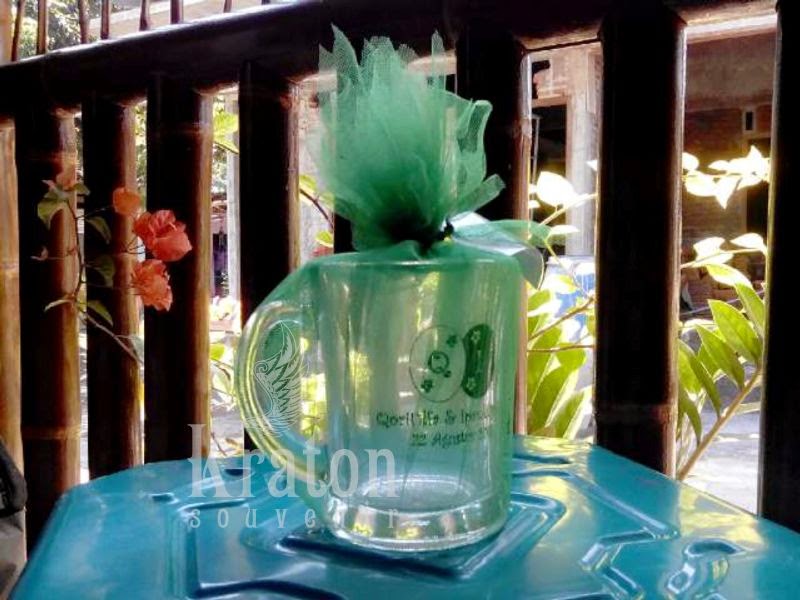 Souvenir Nikah Gelas Yogyakarta