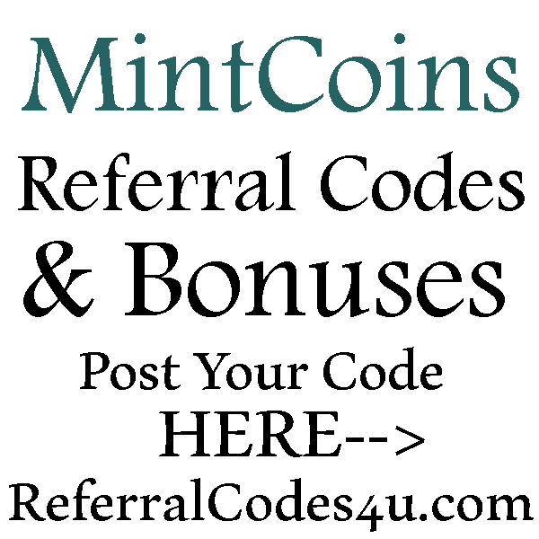 MintCoins App Referral Code 2021, Mint Coins Sign Up Bonus, MintCoins Reviews