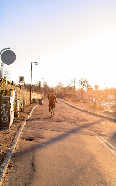 one sunny day i was riding my bike