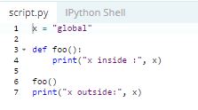 Python Global, Local and Nonlocal variables