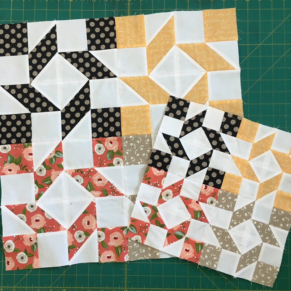 Happy Quilting Clementine Quilt Along Watermelon Wheel