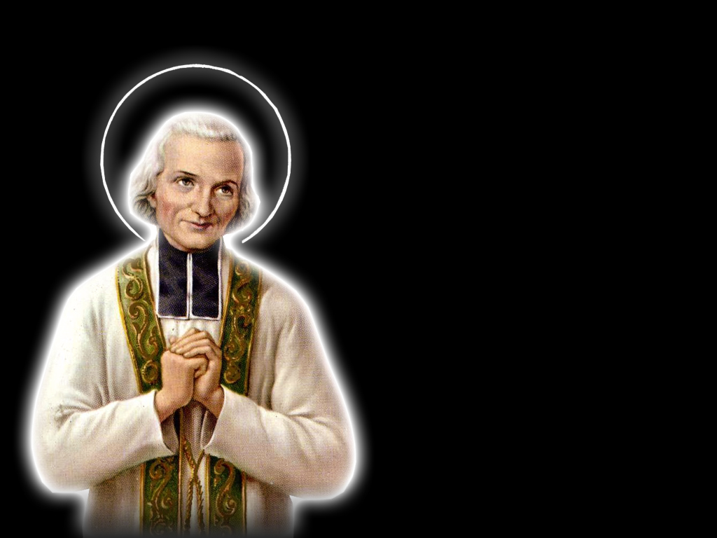 Saint St. John Mary Vianney with Short Biography - Paperstock Holy
