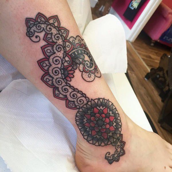 Mini tatuagens femininas para os tornozelos Mini tatuagens femininas para os tornozelos