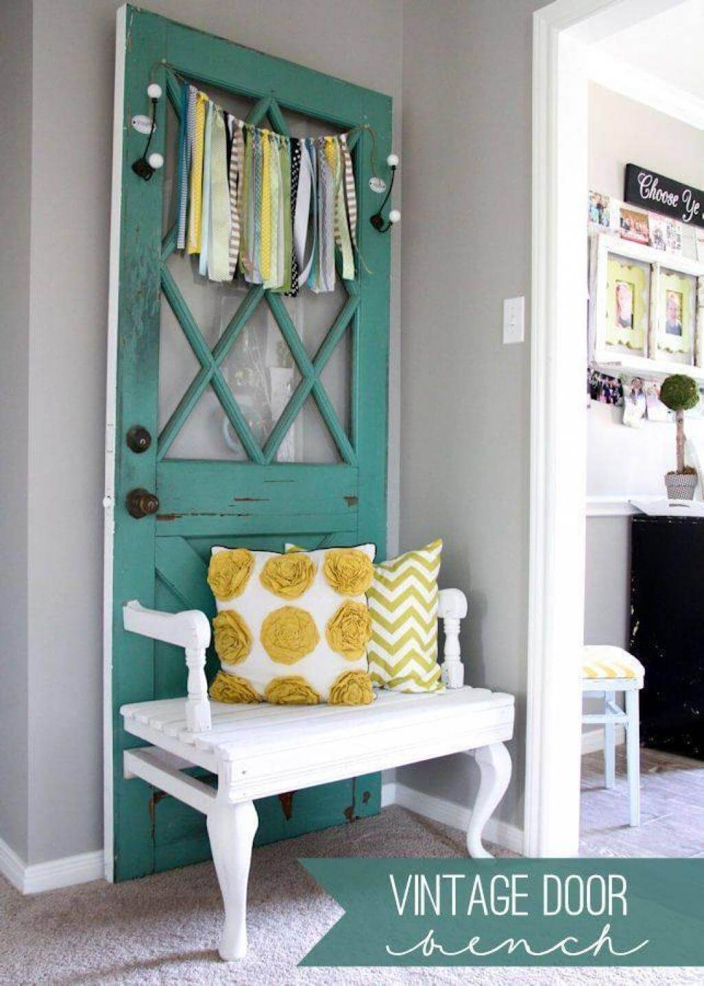 33 Artistic and Practical Repurposed Old Door Ideas Do it yourself