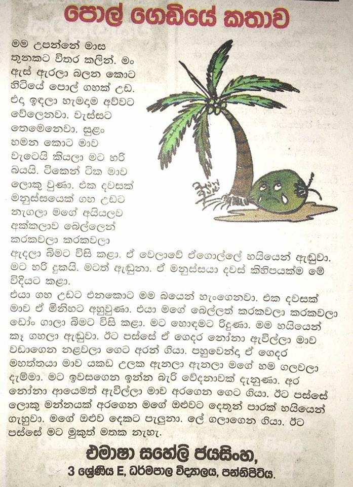 sinhala joke video