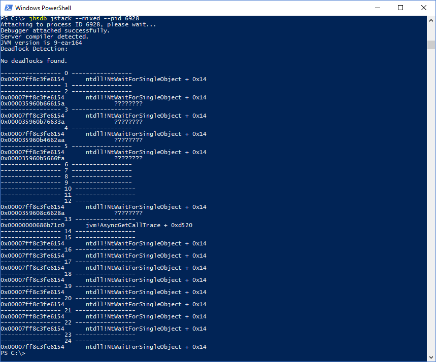 jhsdb: A New Tool for JDK 9