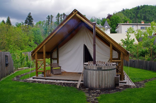 Glamping Tent Garden Village Bled Glamping Tent Garden Village Bled