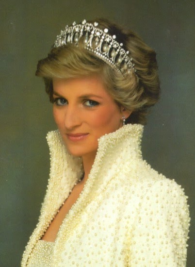 Diana in her "Elvis" gown. 1990