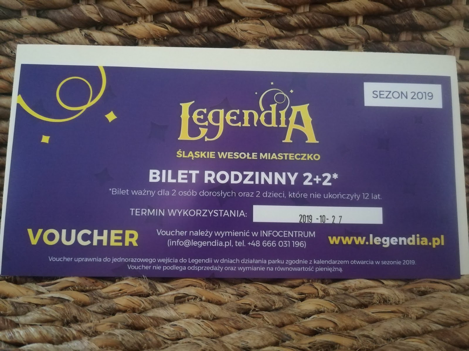 Wygraj rodzinny bilet do Legendii Śląskie Wesołe Miasteczko Konkurs