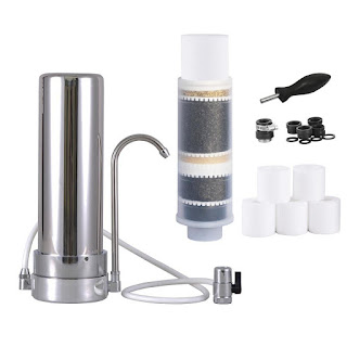 Basily Countertop Water Purifier Water Filter System, water filter, water filter system, home water filter, drinking water filter