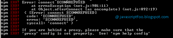 npm config help npm config help