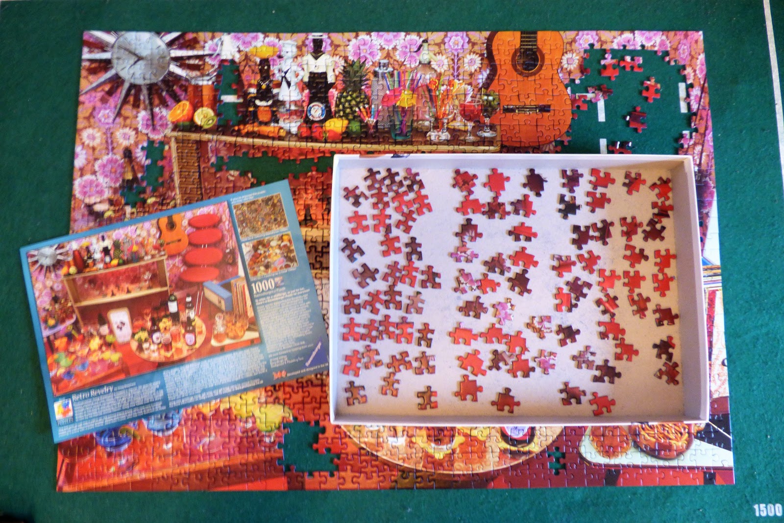 Chez Maximka Ravensburger Perplexing Puzzles no.9 Retro Revelry 1000