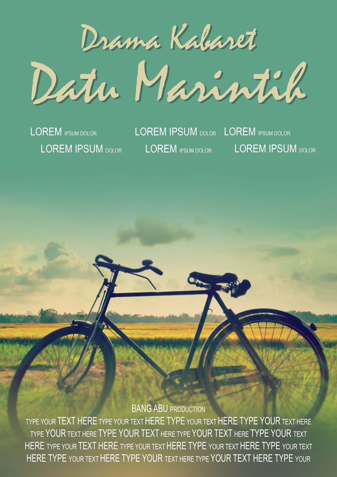 Datu Poster Free Download PSD BANG ABU MUSIC Datu Poster Free Download PSD BANG ABU MUSIC