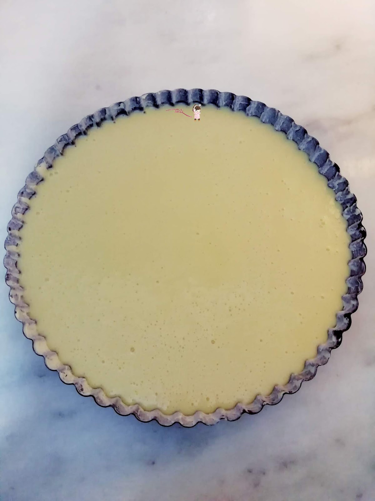 Tart Kalıbında Kolay Pasta Yapılışı