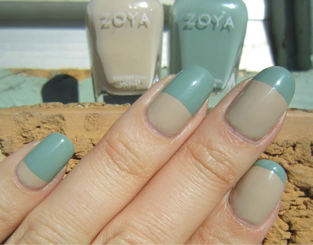 concrete and nail polish zoya
