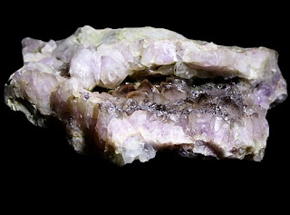 Rauchquarz/Amethyst/Hämatit Fluorithalde bei Schönbrunn