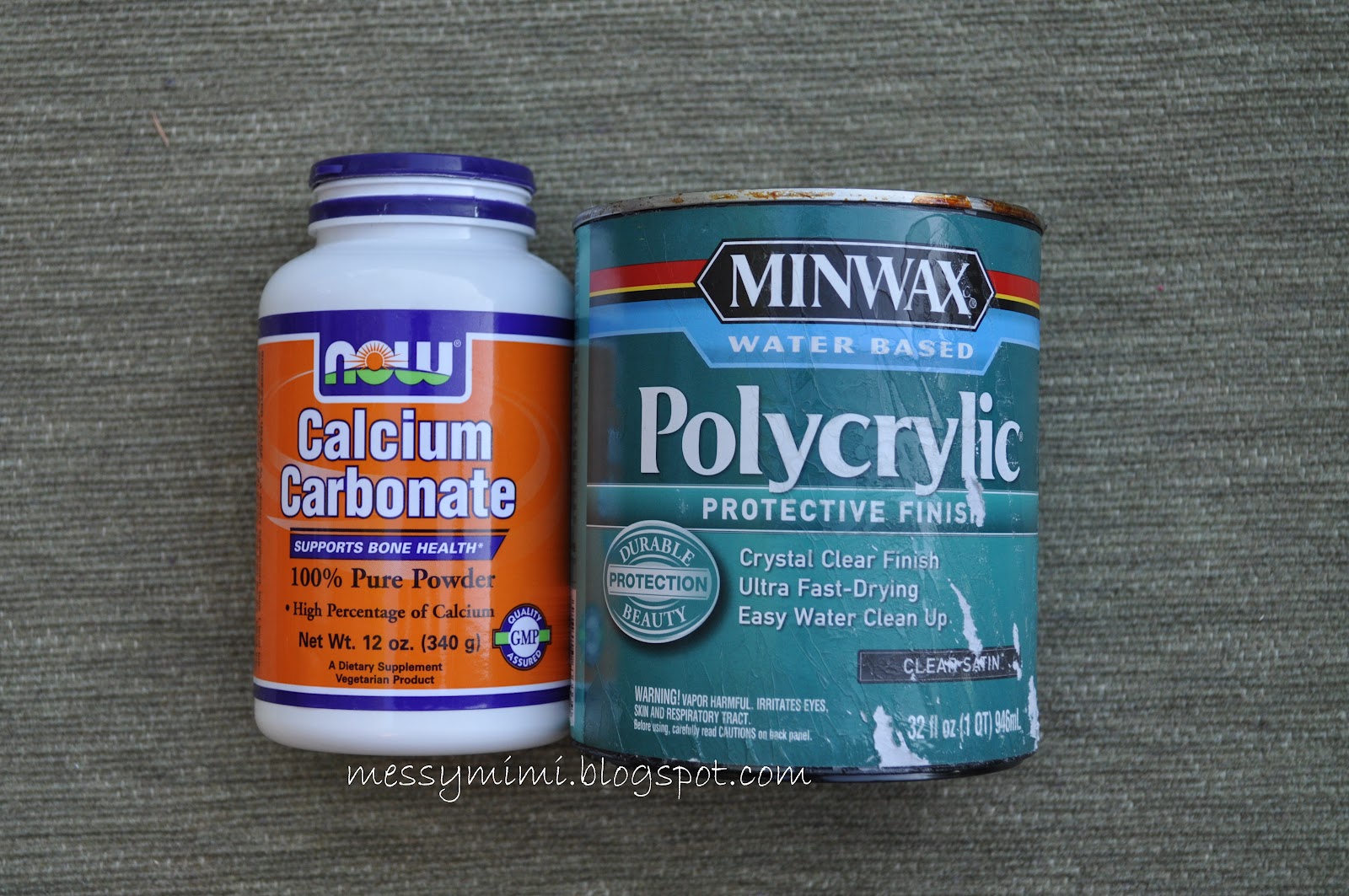 messy mimi Clear Chalkboard Paint