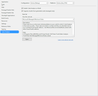 Living and breathing the world of Microsoft: Running Code Analysis on ...
