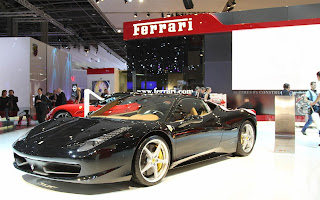 Black Ferrari 458 