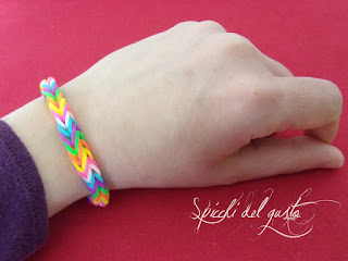 braccialetto elastici Rainbow Loom braccialetto elastici Rainbow Loom
