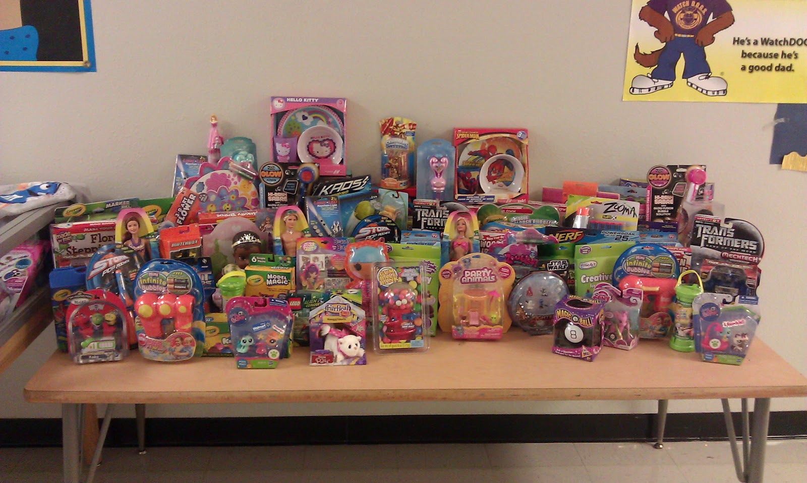 I saw that going differently in my mind... End of Year School Prizes....