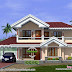 2225 sq-ft 3 bedroom typical Kerala home plan