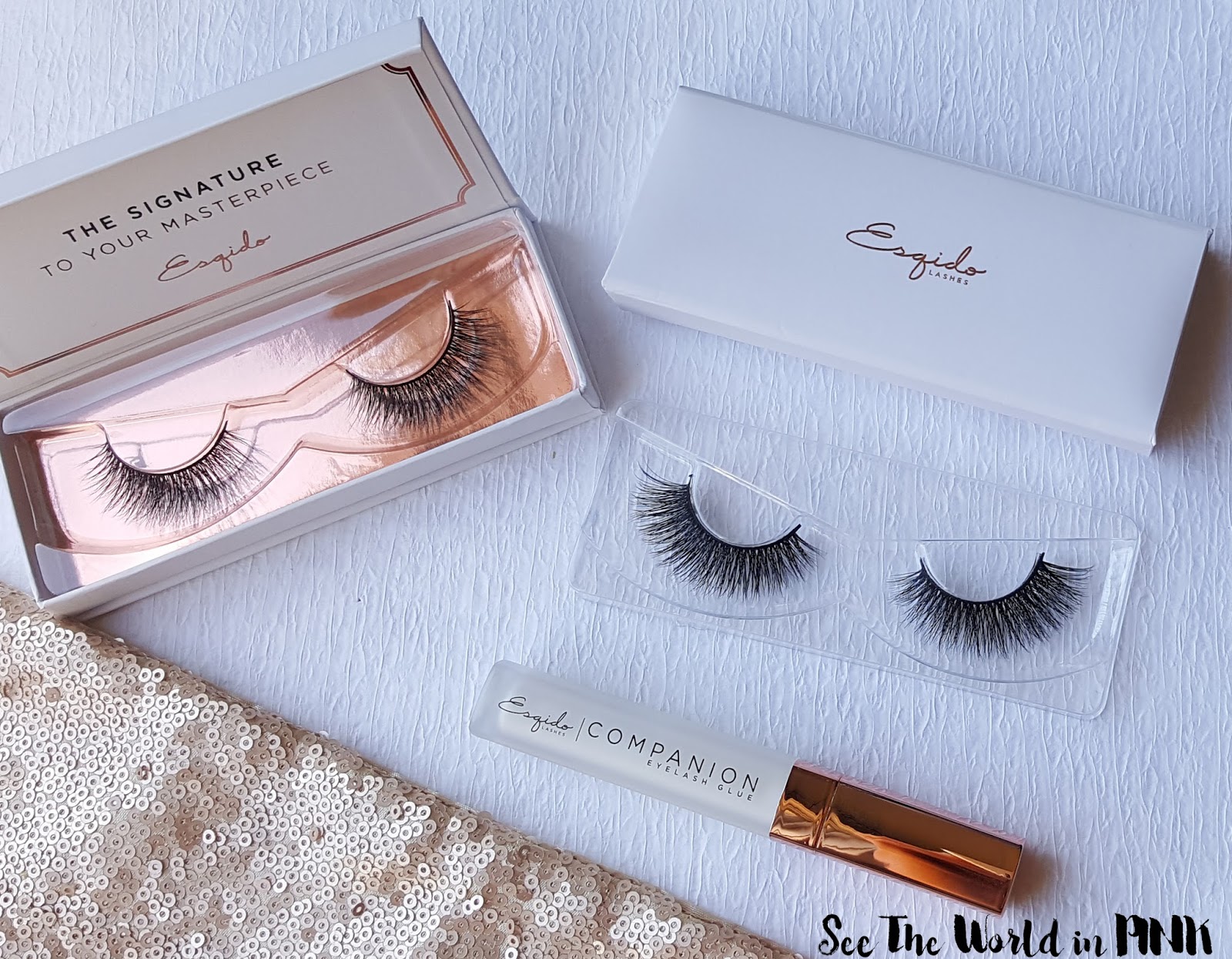Esqido Mink False Eyelashes "BFF" and "Voila" Tryon and Review