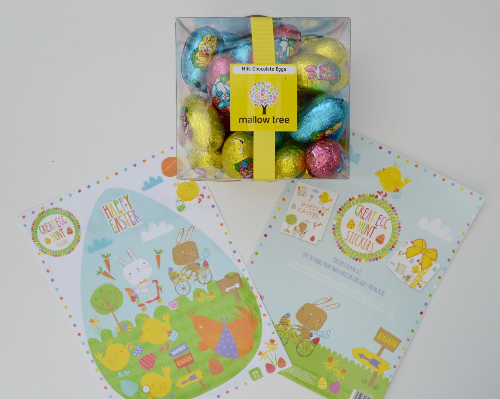 6 questions your children may ask about UK Easter traditions  - egg hunt stickers and eggs