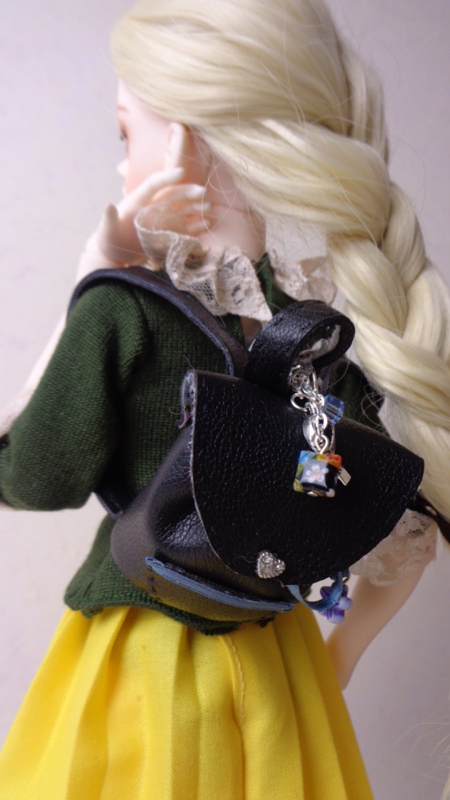 Cute spooky sweet miniatures and BJD dolls How to make a backpack for