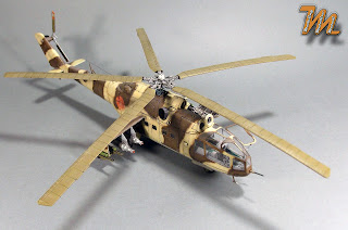 Mi-24 A, scale model