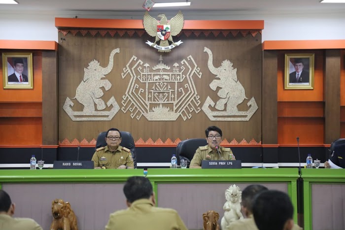 Pemprov Lampung Siap Sukseskan Bulan Bhakti Karang Taruna Tingkat Nasional 2019 di Kota Bandar Lampung