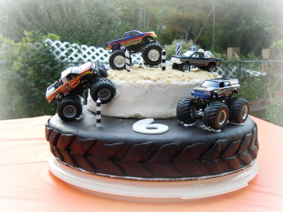 monster truck sandbox