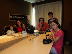 Los niños protagonistas en la radio!!