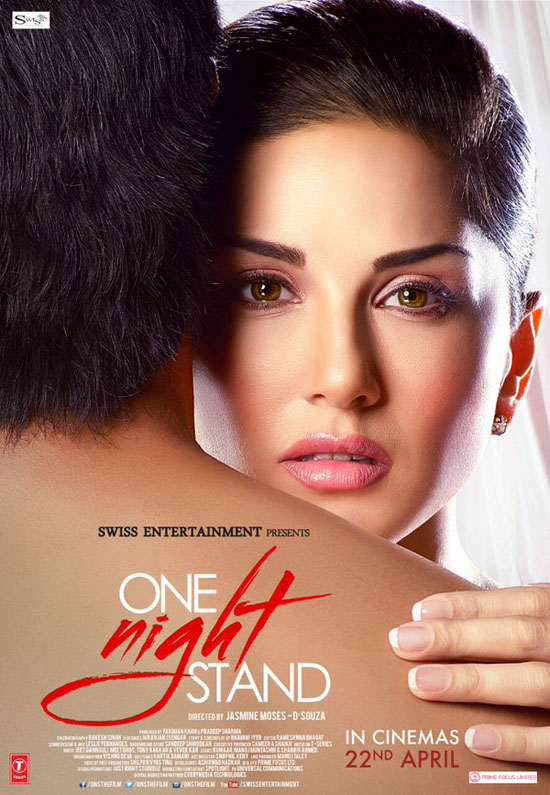 One Night Stand first look, Poster of upcoming movie hit or flop, Sunny Leone, Tanuj Virwani upcoming movie 2016 release date, star cast