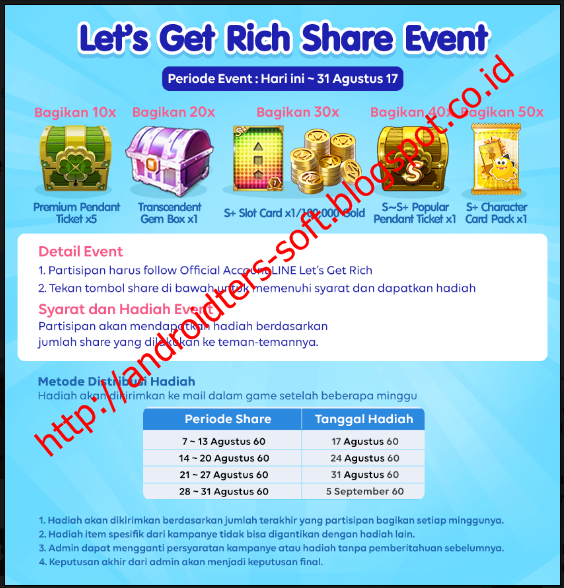 Line coupon get rich telkomsel