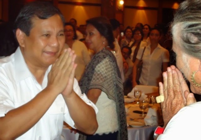 Didampingi Titiek, Prabowo Resepsian ke Bali