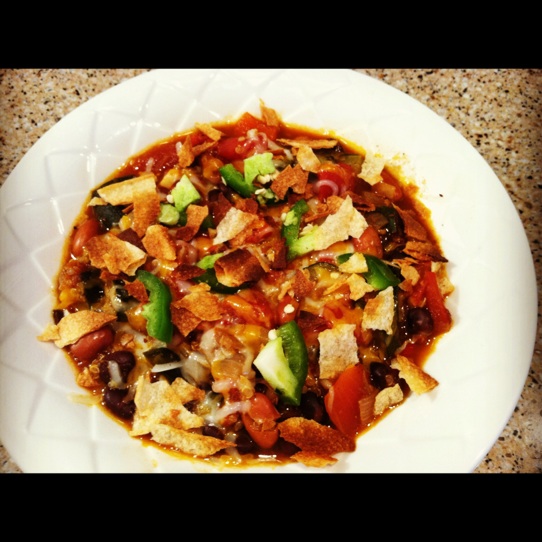 Meadows' Manor Quinoa and Roasted Pepper Chili