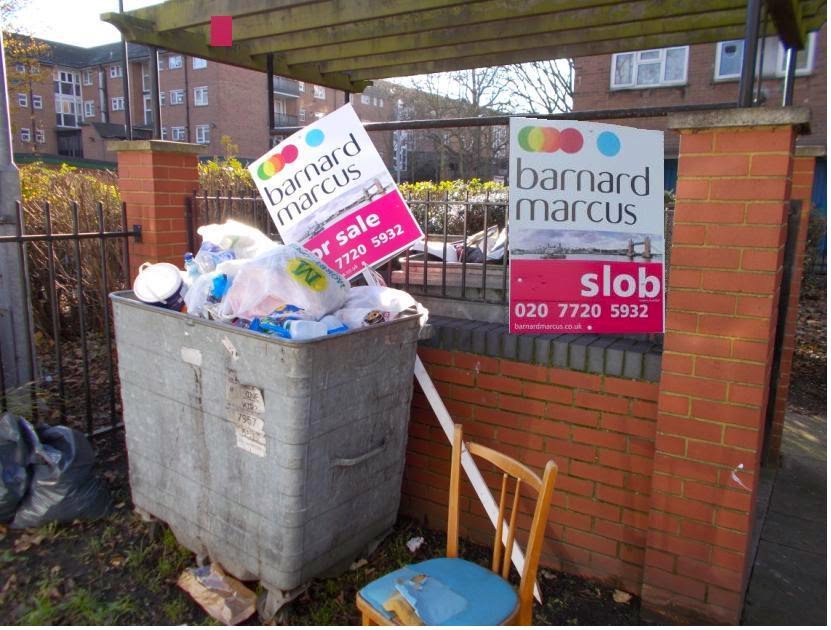 Stockwell Toilet Watch BARNARD MARCUS "RENT A BIN" STOCKWELL ESTATE