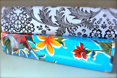 oilcloth covers for 3-ring binders